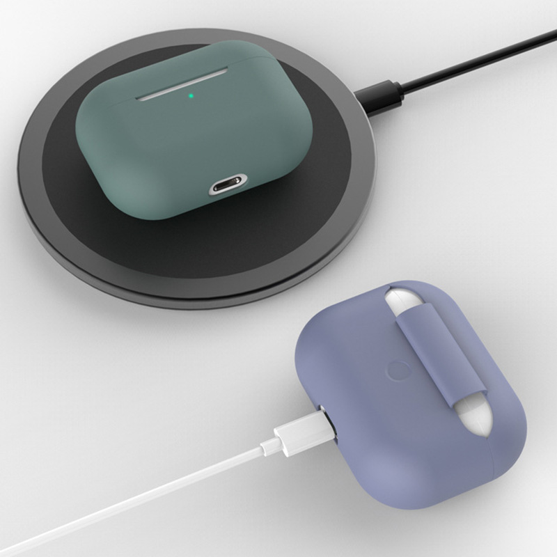 Airpod Pro 케이스 용 액체 소프트 실리콘 케이 - Earbuds Charging Case 리뷰 및 가격