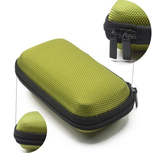 녹색 직사각형 모양의 하드 이어폰 헤드셋 EVA 케이스 - Headphone Case Hard 리뷰 및 가격