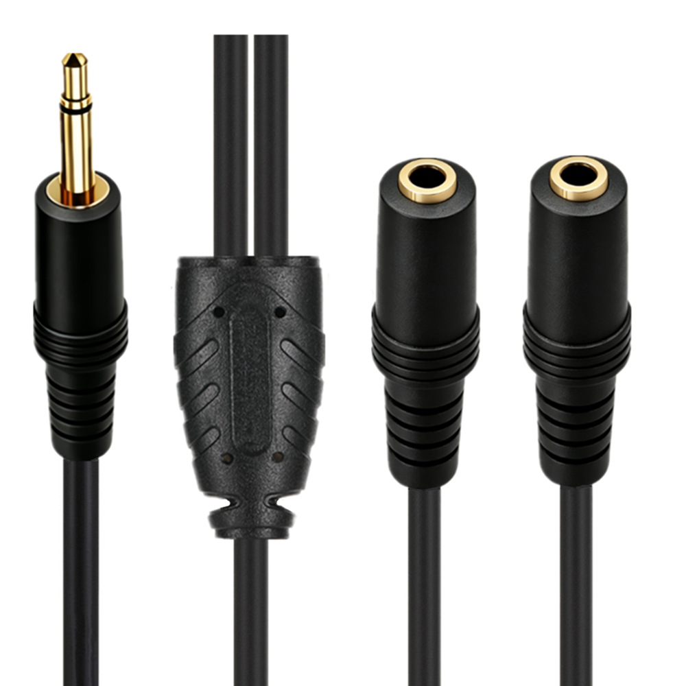 3.5mm TS 모노 남성-듀얼 3.5mm 모노 여성  - Earphone Splitter Jack 리뷰 및 가격