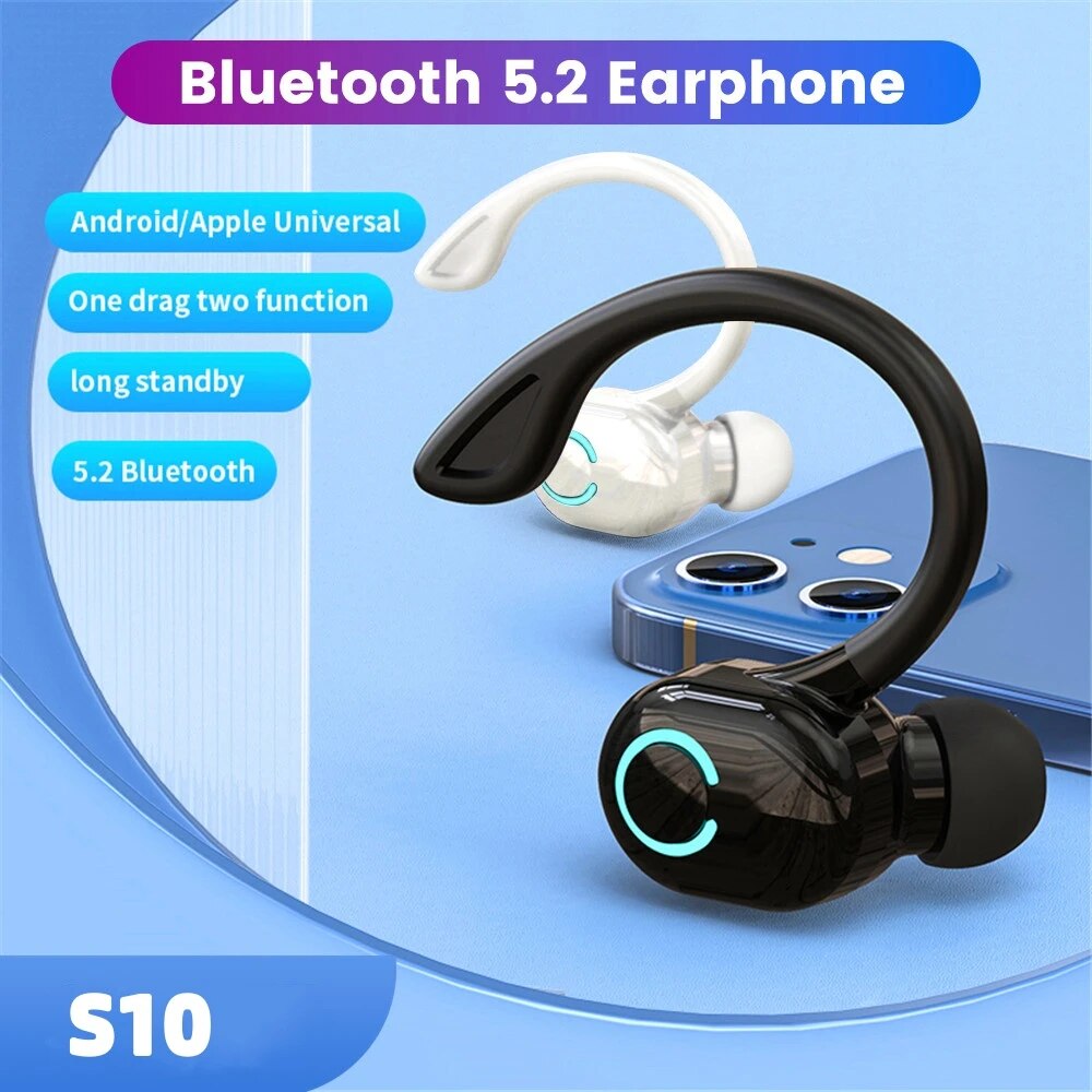 Bluetooth 5.2 무선 헤드셋 단일 귀고리 귀마 - Bluetooth Headset On Ear 리뷰 및 가격