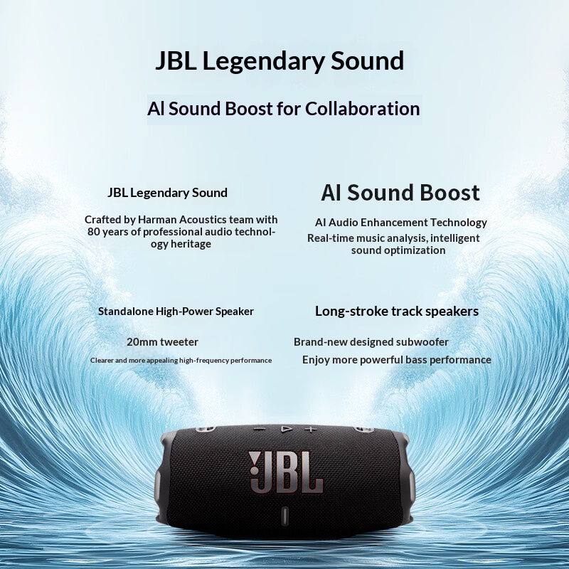JBL CHARGE6 물놀이 장면, 야외에서 음악을 듣 - Anker Speaker Soundcore Boom 2 리뷰 및 가격